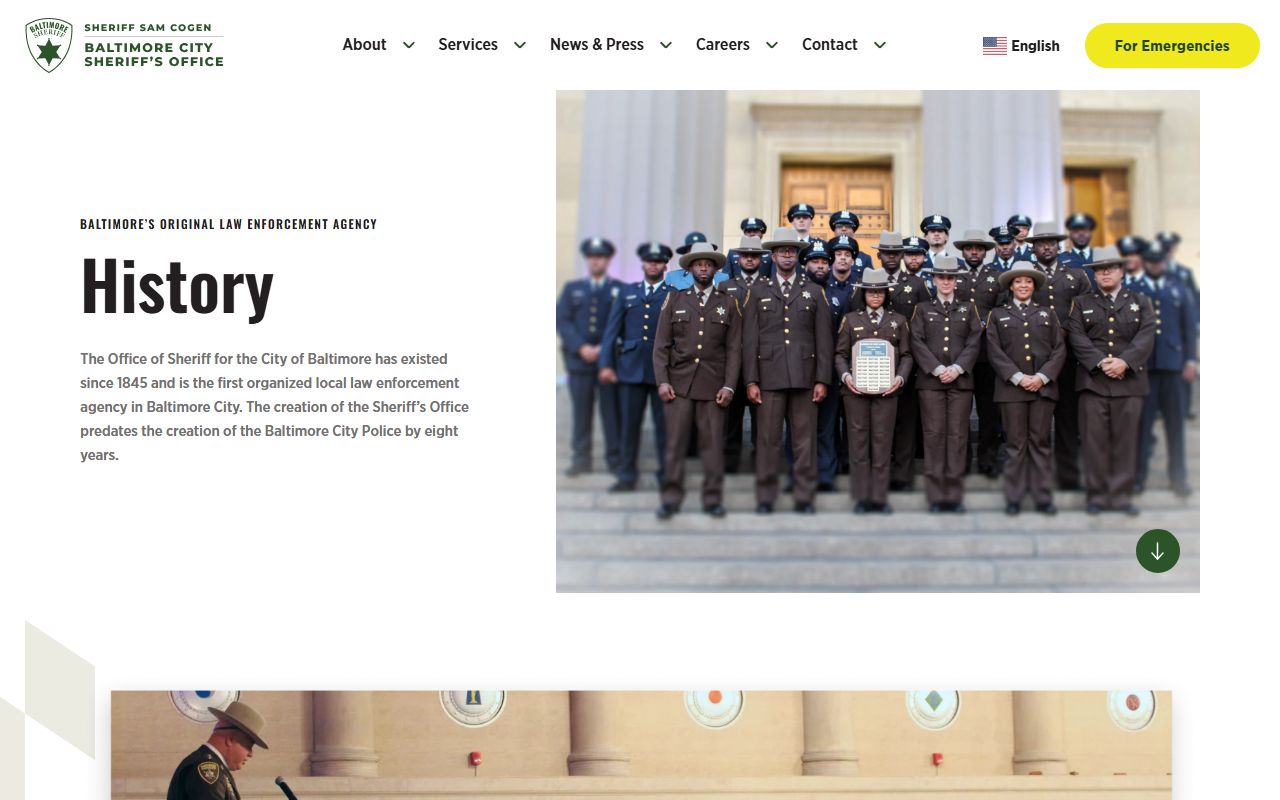 Baltimore City Clerk of the Circuit Court local courthouse history context